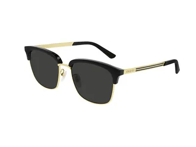 $413.77 • Buy Gucci Sunglasses GG0697S  001 Black Gray Man