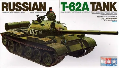 TAM35108 1:35 Tamiya T-62A Tank • $37.49
