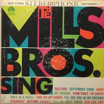 Mills Brothers- The Mills Bros. Sing 1960 DLP-25237 Vinyl 12'' • $9.99