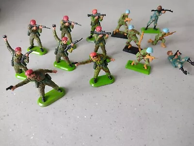 £14.99 • Buy Vintage Britains Super Detail British Para's [Red Beret] & American UN Figures