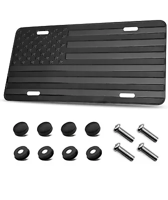 USA American Flag License Plate Cover Premium Quality Thick Durable Universal • $13