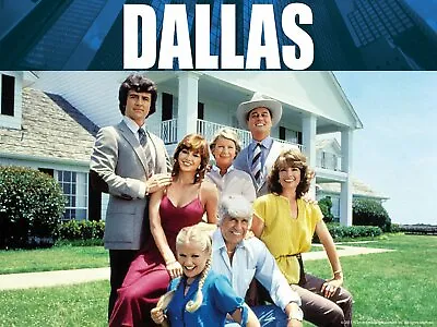 Dallas Tv Series Poster 24 X 36 Inch Awesome! • £23.15