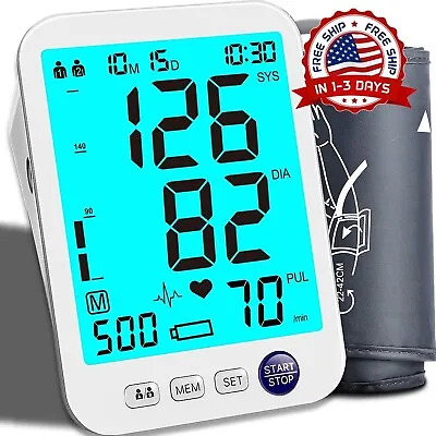 Para Medir La Presion Arterial Monitor Medidor Tensiometro Digital De Brazo NUEV • $59.99