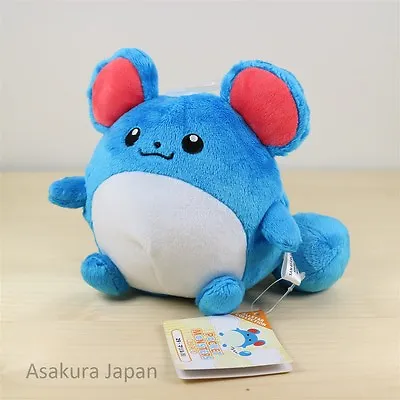 Pokemon ALL STAR COLLECTION Marill Plush Doll SAN-EI From Japan • $30.31