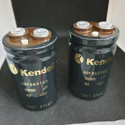 2pcs New Kendeil K01 15000uf 63v Caps Audio Quad303 Quad 405 Upgrade Naim Amp ! • £129.66