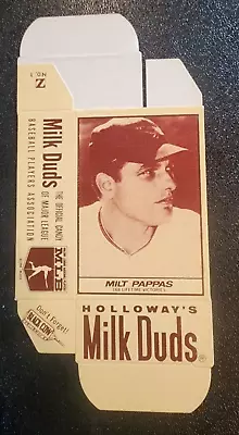 1971 Milk Duds Milt Pappas #19 Complete/Full Box Card -Set Break- REAL Nice • $14.99