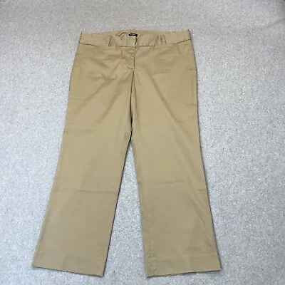 J Crew Pants Womens 10 City-Fit Madison Stretch Chino Short Khaki New With Tag • $34.50