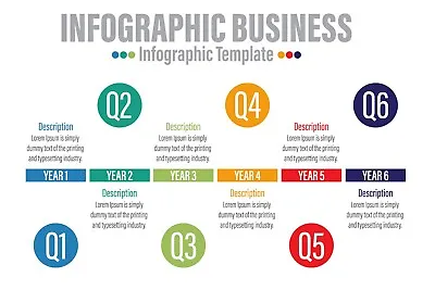 Infographic Business Digital File With AI Vector EPS Powerpoint JPG PNG PDF • $2.90
