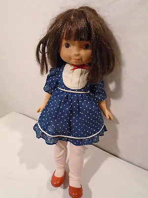 Fisher Price My Friend Jenny 15 Doll 1978 Red Shoes Dress Tights Original • $35