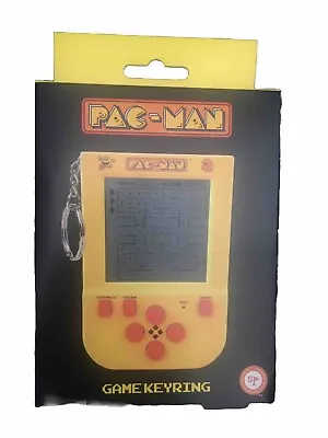 Pacman Game Keyring By Fizz Creations Portable Gaming LCD Gamer Gift Pac Nan • £12