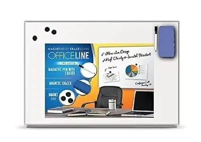 Officeline Lightweight 18  X 24  Magnetic Dry Erase Board & Accessories-New • $19.99
