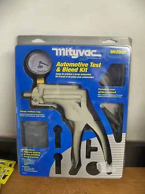 New Mityvac Automotive Vacuum Test And Brake Bleed Kit Free Advantage S&h • $49.99