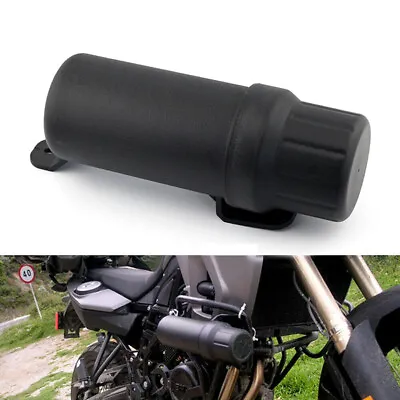 Universal Motorcycle Waterproof Tool Tube Storage Box Fuel Bottle Case Off-Road • $25.53