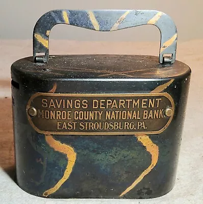 Antique Savings Department Monroe County National Bank East Stroudsburg Pa Bank • $89.95