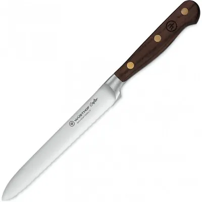 Wusthof Crafter Serrated Utility/Sausage Knife 14cm 1010801614 • $246.90