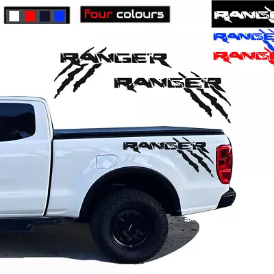 Truck Bed Vinyl Graphics Side Claw Car Decal Stickers For Ford Ranger 2PCS • $18.69