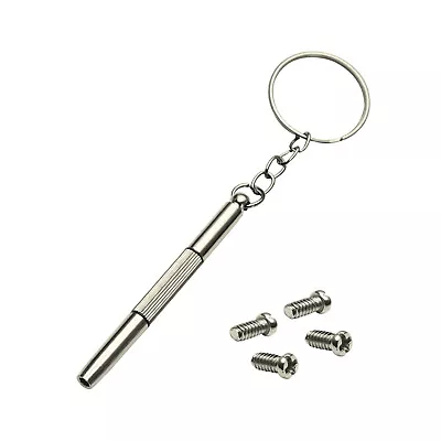 KEYTO Sunglass Repair Keychain Screwdriver KIT& Screws For-Oakley Whisker • $19.99