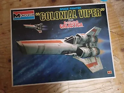 RARE Japanese Monogram Battlestar Galactica Colonial Viper Model - NEW SEALED • $99.99