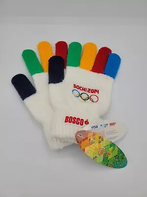 2014 Sochi Olympics Official Bosco Sport Gloves Sz Xs/s Nwt • $21.13