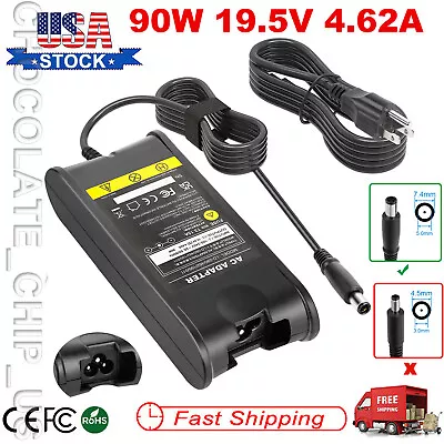 90W Charger For Dell Latitude Series Laptop AC Adapter Power Supply 19.5V 4.62A • $11.99
