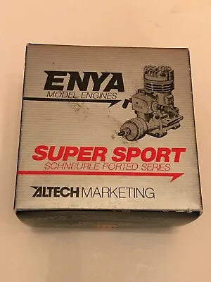 ENYA Engine - Super Sport Enya 40 BB Schneurle Ported Series In Box  PARTS ONLY • $59.99