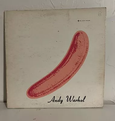 Vintage Vinyl LP Velvet Underground & Nico Andy Warhol Stereo Album V6-5008 1967 • $250