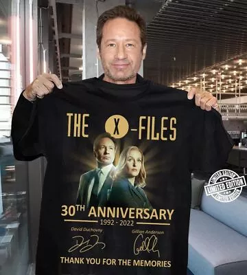 30 Years Anniversary The X-files Shirt Classic Black Unisex S-2345XL NE2449 • $22.79