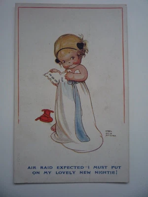 £6 • Buy Vintage WW1 Postcard Mabel Lucie Attwell Valentine's No. 74209 Unposted