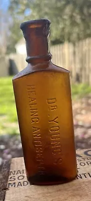 Dr. Young's Healing Antiseptic Baltimore Md Maryland Druggist Bottle • $13.95