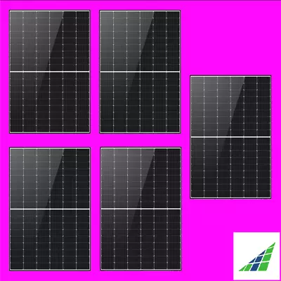 Longi HiMo6 2.3kW Solar Panel Bundle 435W X 5 PCS PV Mono-crystalline 25year MFW • £695