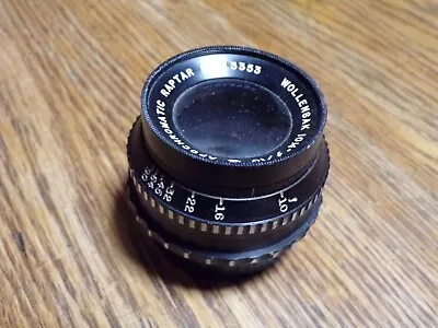 Vintage Wollensak 10 1/4  F/10 Apochromatic Raptar Camera Lens • $7