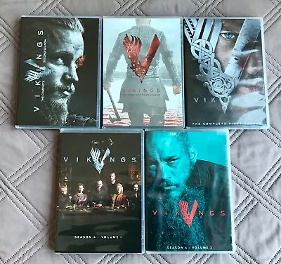 Vikings DVD Set The Complete Series Seasons 1-4 Mint Condition • $18