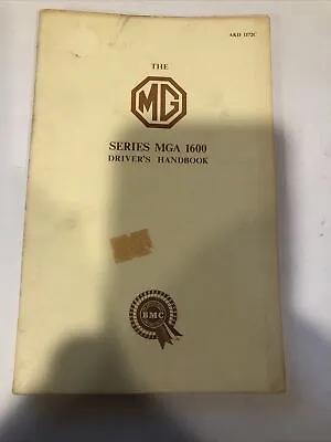 The MG Series MGA 1600 Drivers Handbook • $79.95
