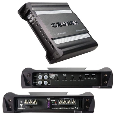 £199.99 • Buy Crunch Gtrii-3000.1d Class D Monoblock Car Amplifier 3000w Max