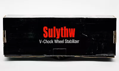 Sulythw X-Chock Wheel StabilizerRV Tire Stabilizers Locking For Campers V-Chock • $38.49