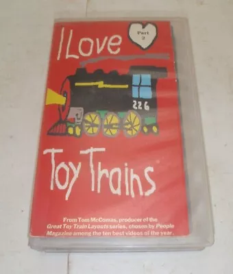 I Love Toy Trains - Part 2 VHS Tape • $8.99