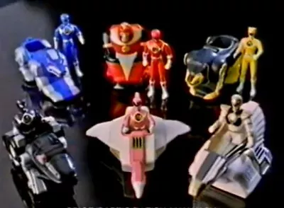 NOS Vintage McDonald's Mighty Morphin Power Rangers Complete Set 6 Toys 1995 NEW • $49.99