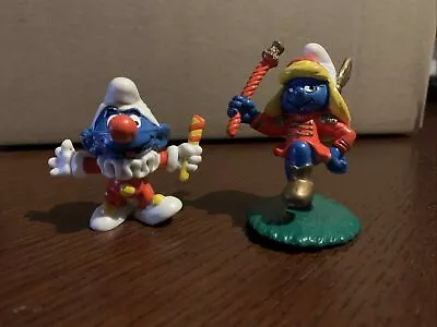 Mcdonalds Vintage Smurf Happy Meal Toys Figures • £5