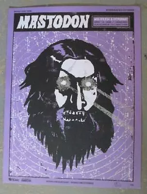 Mastodon Albuquerque 2009 Original Concert Poster Silkscreen • $127.76