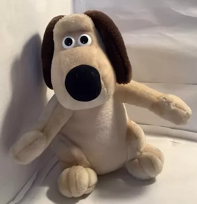 Wallace & Gromit 1989 - Gromit Soft Toy 9  Plush Vgc Cute Cuddly Collectible • £6.99