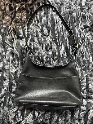 Vintage Coach Legacy Hobo Bag Black Leather No-K0D-9058 • $135