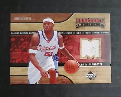  2006-07 UD #HM-CM Corey Maggette Hardcourt Jersey Card  • $20