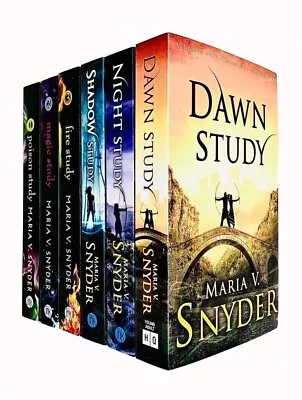 The Chronicles Of Ixia Series 6 Books Collection Set By Maria Snyder Poison Stud • £15.67