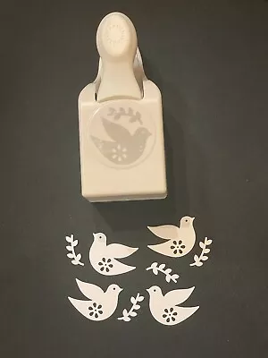 Martha Stewart Vintage Dove With Branch Craft Punch EK Success Peace Christmas • $17.20