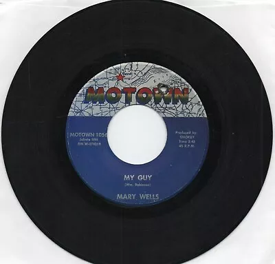 Soul 45   Mary Wells   My Guy   On Motown Free Shipping • $12