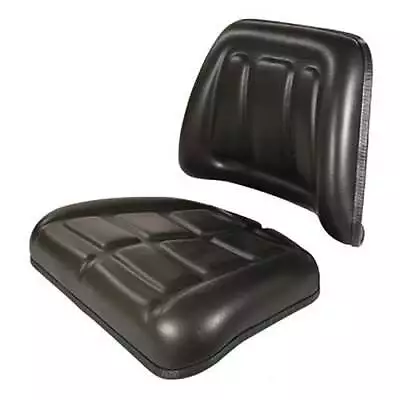 Seat Cushion Set - Vinyl Black Fits Massey Ferguson 240 375 290 390 360 399 398 • $79.39