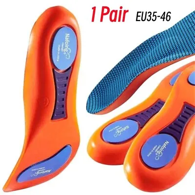 £5.29 • Buy Orthotic Insoles Arch Support Flatfoot Running Insoles For Shoes Sole Orthopedic