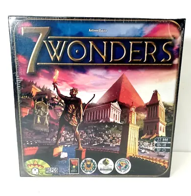 7 Wonders Antoine Bauza REPOS PRODUCTION Board Game NEW SEALED • £18.99