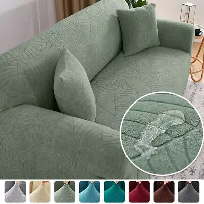 Thick Jacquard Sofa Cover For Living Room Elastic Couch Covers 1/2/3/4 Seater • $52.39