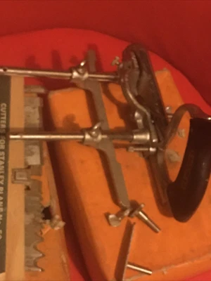 £75 • Buy Boxed Vintage Stanley No 50 Combination Plough Plane. Inc Cutters. Minor Damage.